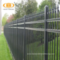 Cheap galvanized powder coated metal iron fence panels